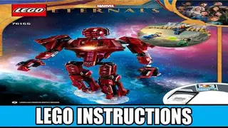 LEGO Marvel 76155 In Arishem's Shadow building instructions