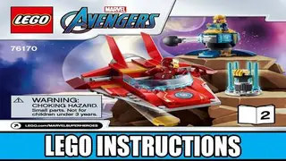 LEGO Marvel 76170 Iron Man vs. Thanos building instructions