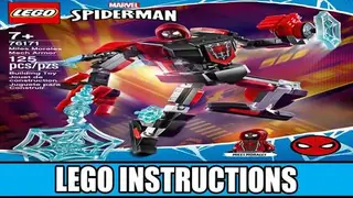 LEGO Marvel 76171 Miles Morales Mech Armor building instructions