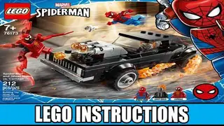 LEGO Marvel 76173 Spider-Man and Ghost Rider vs. Carnage building instructions