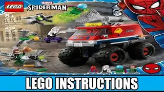 LEGO Marvel 76174 Spider-Man's Monster Truck vs. Mysterio building instructions