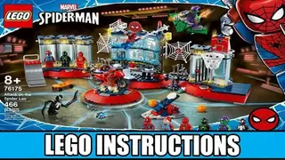 LEGO Marvel 76175 Attack on the Spider Lair building instructions