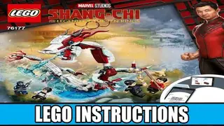 LEGO Marvel 76177 Battle at the Ancient Village building instructions