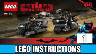 LEGO DC 76179 Batman & Selina Kyle Motorcycle Pursuit building instructions