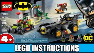 LEGO DC 76180 Batman vs. The Joker: Batmobile Chase building instructions