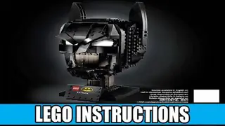 LEGO DC 76182 Batman Cowl building instructions