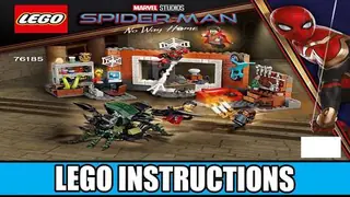 LEGO Marvel 76185 Spider-Man at the Sanctum Workshop building instructions
