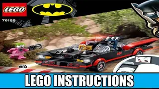 LEGO DC 76188 Batman Classic TV Series Batmobile building instructions