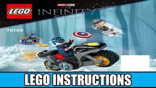 LEGO Marvel 76189 Captain America and Hydra Face-Off building instructions