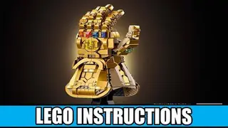 LEGO Marvel 76191 Infinity Gauntlet building instructions