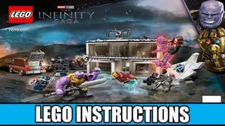 LEGO Marvel 76192 Avengers: Endgame Final Battle building instructions