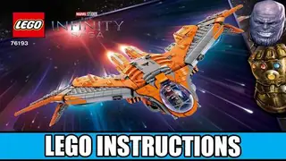LEGO Marvel 76193 The Guardians' Ship building instructions