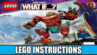 LEGO Marvel 76194 Tony Stark's Sakaarian Iron Man building instructions