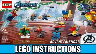 LEGO Marvel 76196 The Avengers Advent Calendar building instructions