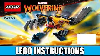 LEGO Marvel 76202 Wolverine Mech Armor building instructions