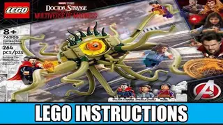 LEGO Marvel 76205 Gargantos Showdown building instructions