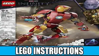 LEGO Marvel 76206 Iron Man Figure building instructions