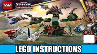LEGO Marvel 76207 Attack on New Asgard building instructions