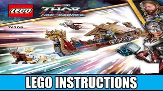 LEGO Marvel 76208 The Goat Boat building instructions