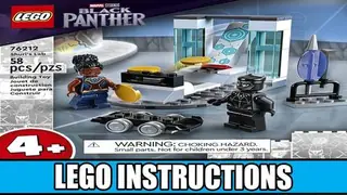 LEGO Marvel 76212 Shuri's Lab building instructions