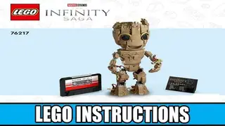 LEGO Marvel 76217 I am Groot building instructions