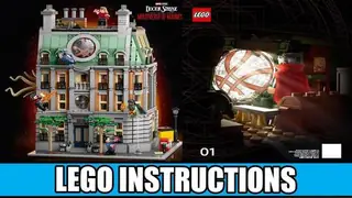 LEGO Marvel 76218 Sanctum Sanctorum building instructions