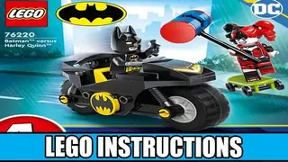 LEGO DC 76220 Batman versus Harley Quinn building instructions