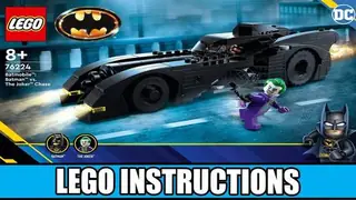 LEGO DC 76224 Batmobile: Batman vs. The Joker Chase building instructions