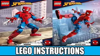 LEGO Marvel 76226 Spider-Man Figure building instructions