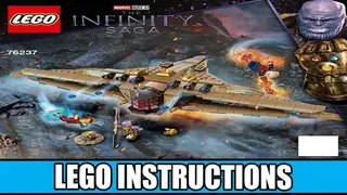 LEGO Marvel 76237 Sanctuary II: Endgame Battle building instructions