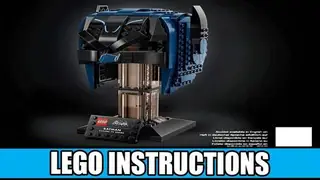 LEGO DC 76238 Classic TV Series Batman Cowl building instructions