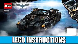 LEGO DC 76239 Batmobile Tumbler: Scarecrow Showdown building instructions