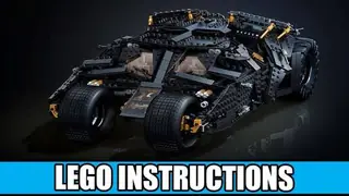 LEGO DC 76240 Batmobile Tumbler building instructions