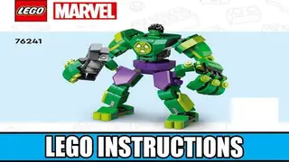 LEGO Marvel 76241 Hulk Mech Armor building instructions
