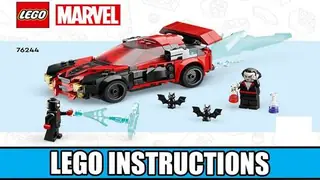 LEGO Marvel 76244 Miles Morales vs. Morbius building instructions