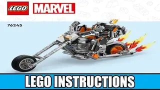 LEGO Marvel 76245 Ghost Rider Mech & Bike building instructions
