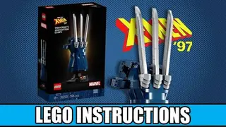 LEGO Marvel 76250 Wolverine's Adamantium Claws building instructions