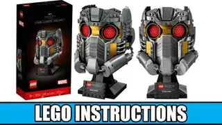 LEGO Marvel 76251 Star-Lord's Helmet building instructions
