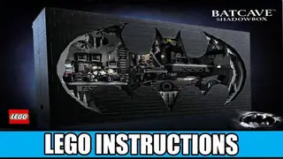 LEGO DC 76252 Batcave - Shadow Box building instructions