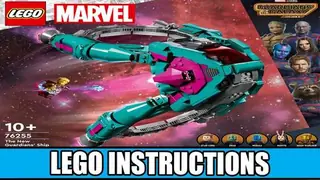 LEGO Marvel 76255 The New Guardians' Ship building instructions