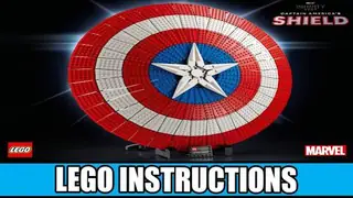 LEGO Marvel 76262 Captain America's Shield building instructions