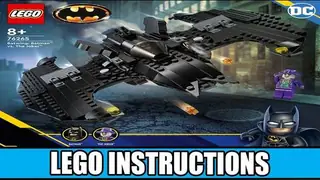 LEGO DC 76265 Batwing: Batman vs. The Joker building instructions