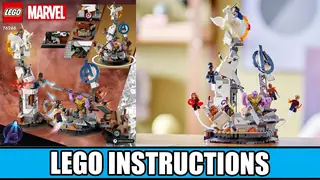 LEGO Marvel 76266 Endgame Final Battle building instructions