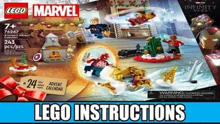 LEGO Marvel 76267 Avengers Advent Calendar building instructions