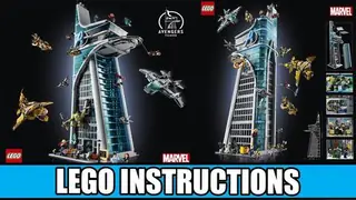 LEGO Marvel 76269 Avengers Tower building instructions