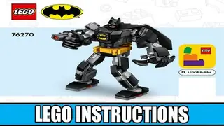 LEGO DC 76270 Batman Mech Armor building instructions