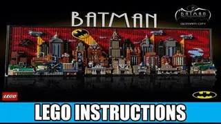 LEGO DC 76271 Batman: The Animated Series Gotham City building instructions