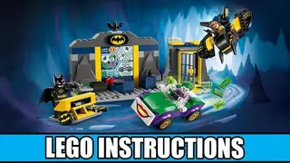 LEGO DC 76272 The Batcave with Batman, Batgirl and The Joker building instructions