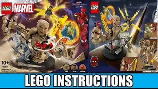 LEGO Marvel 76280 Spider-Man vs. Sandman: Final Battle building instructions