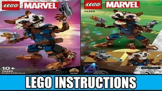LEGO Marvel 76282 Rocket & Baby Groot building instructions